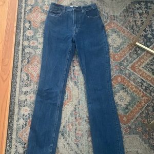Abercrombie 90s Slim Straight Ultra High Rise Jeans